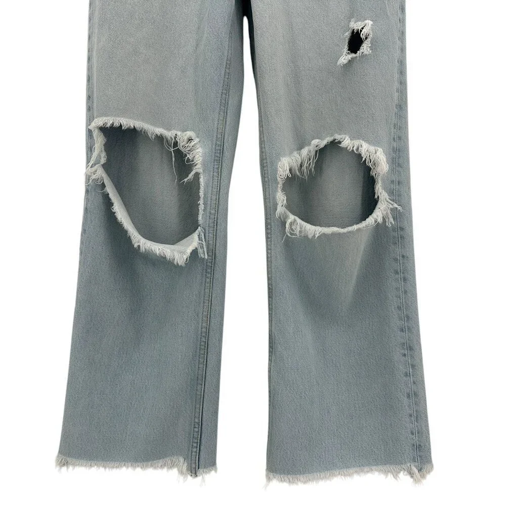 Boyish Womens 24 Jeans The Ziggy Authentic Rigid Organic Cotton Relaxed Straight